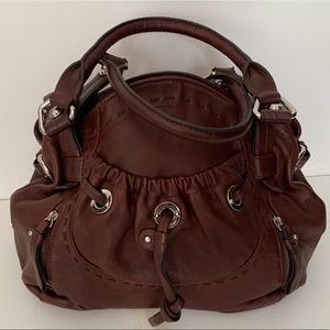 B Makowsky leather bag